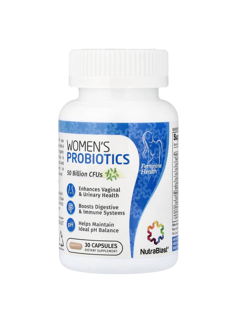 Women's Probiotics, 30 Capsules